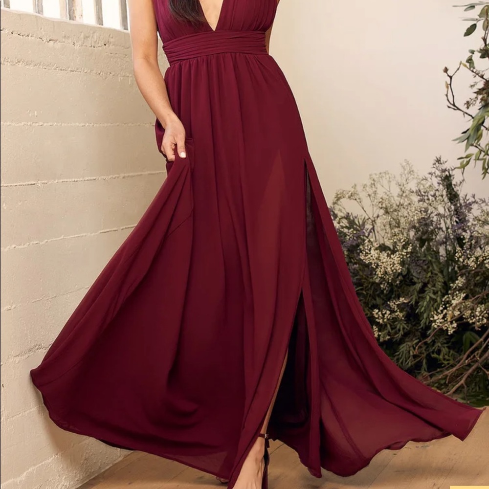 Lulus Maxi Dress - Picture 3 of 7